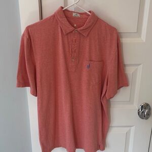 Johnnie-O Coral Polo Shirt